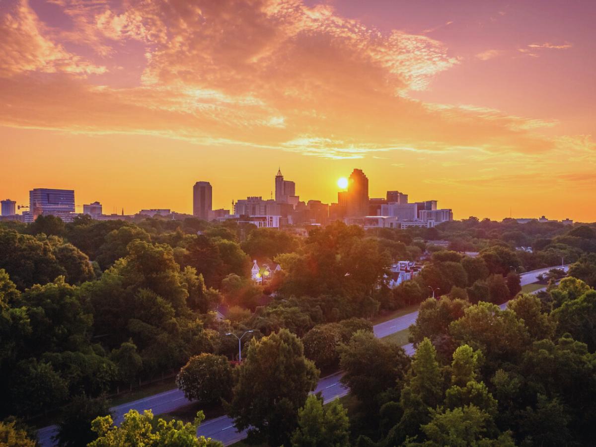 Downtown Sunrise, Raleigh, NC