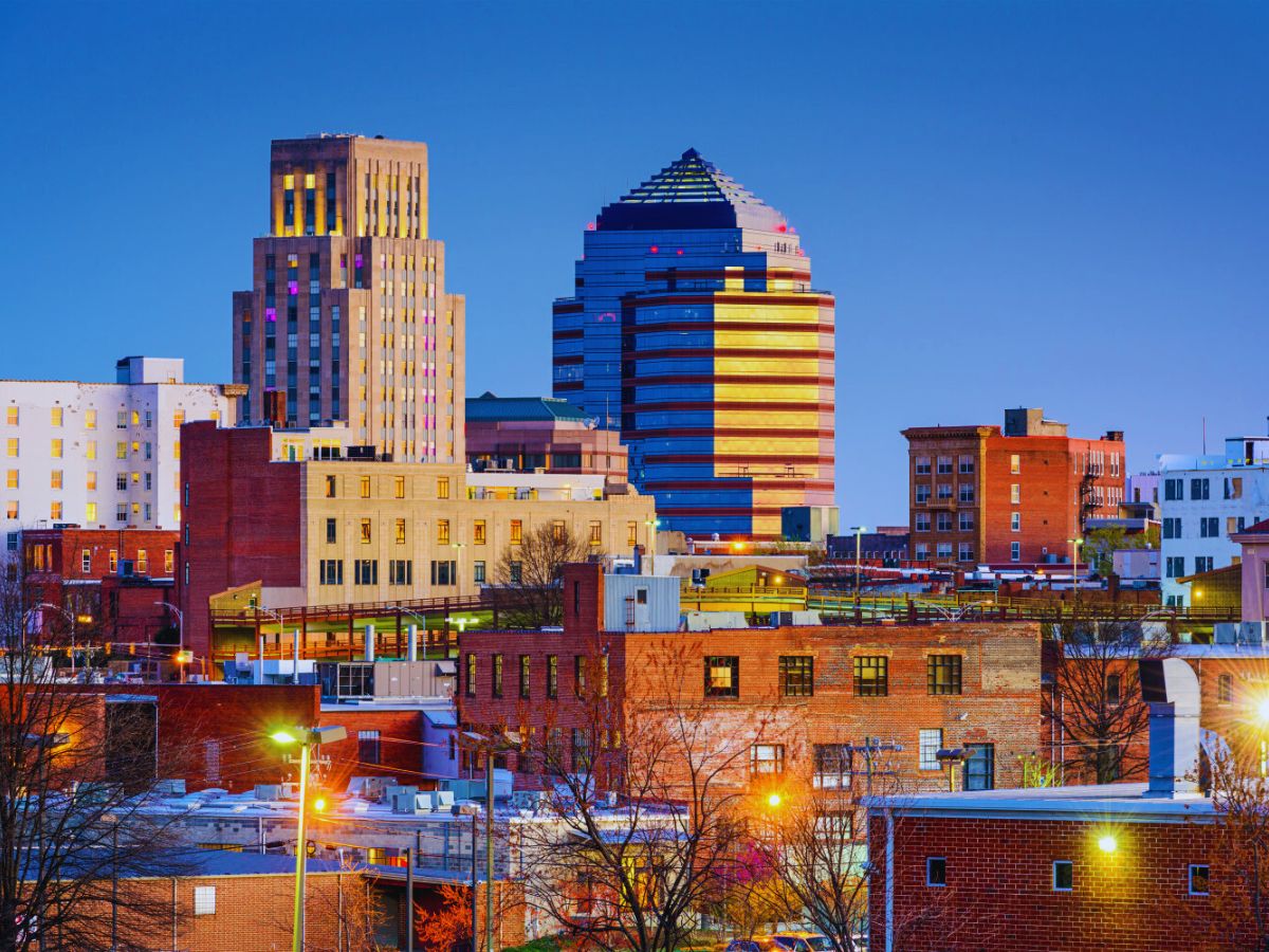 Downtown skyline, Durham, NC