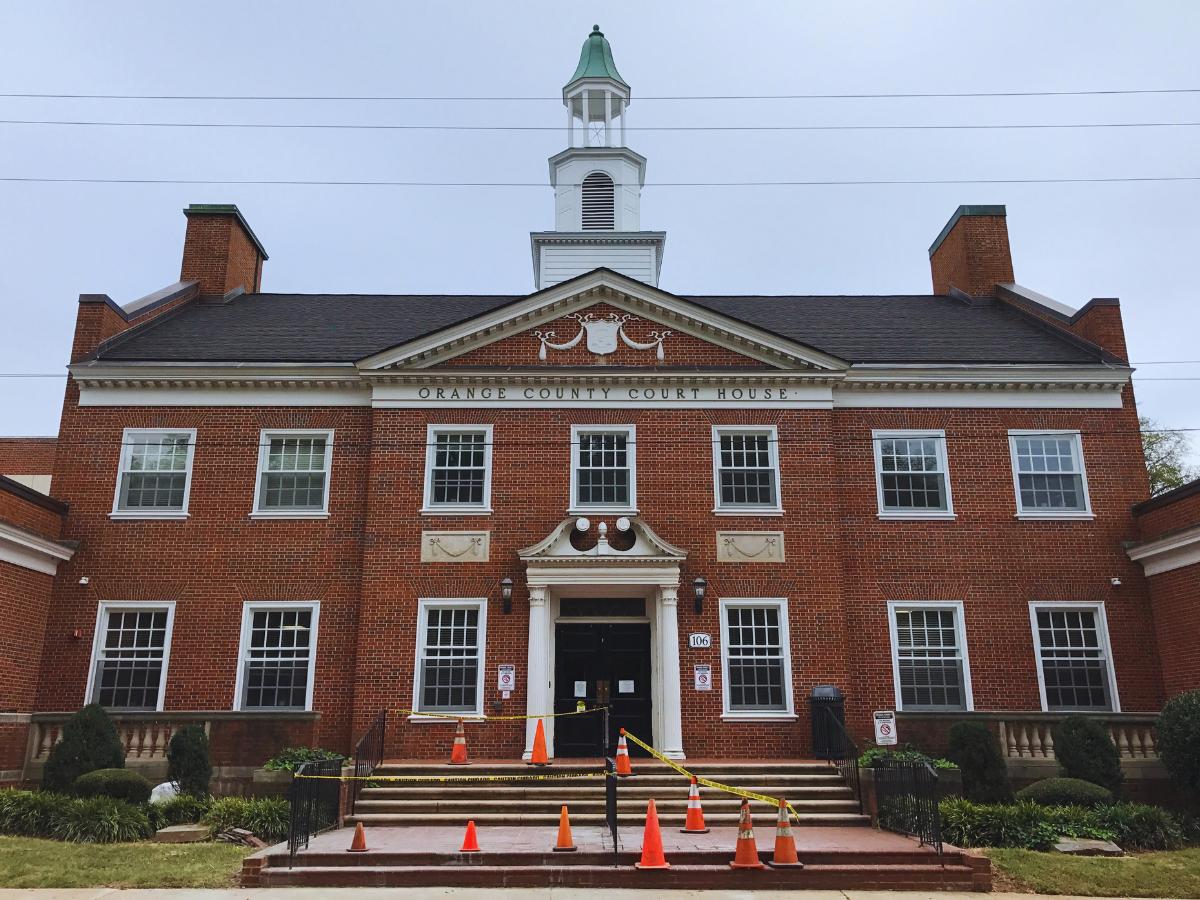 Orange County Courthouse, Orange County, NC